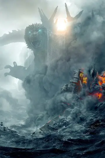 Poster to the movie "Godzilla Minus One" #161550
