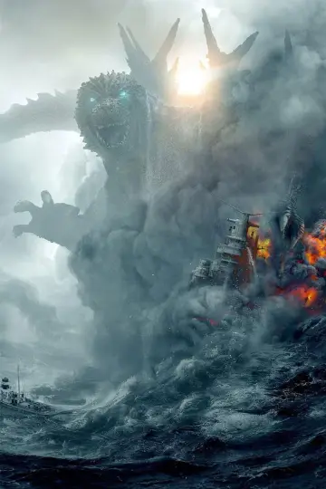 Poster to the movie "Godzilla Minus One" #592372