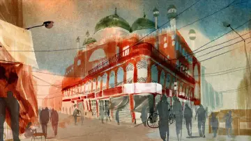 Backdrop to the movie "Sultana