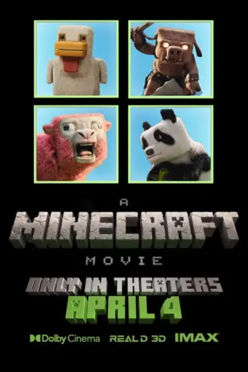 Poster to the movie "Minecraft" #530606