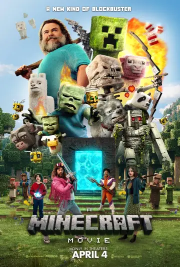Poster to the movie "Minecraft" #530610