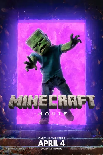 Poster to the movie "Minecraft" #530643