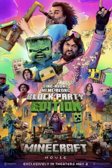 Poster to the movie "Minecraft" #530656