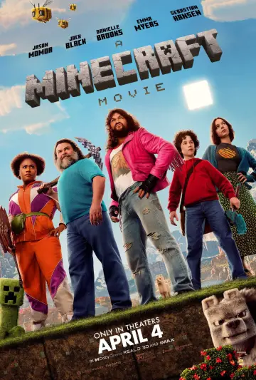 Poster to the movie "Minecraft" #530681