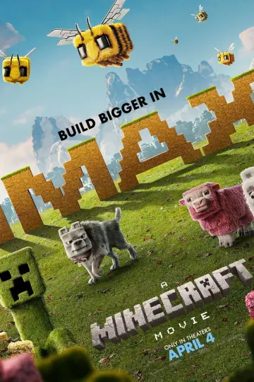 Poster to the movie "Minecraft" #530734