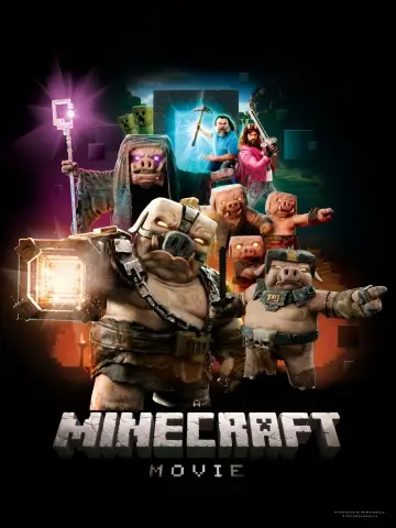 Poster to the movie "Minecraft" #530798