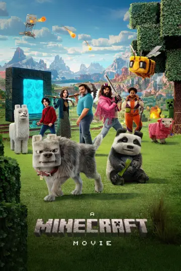 Poster to the movie "Minecraft" #530828