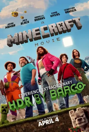 Poster to the movie "Minecraft" #530962