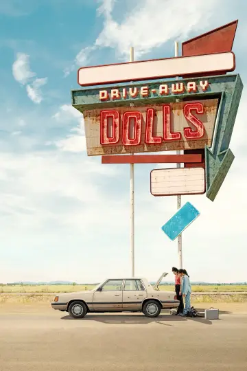 Poster to the movie "Drive-Away Dolls" #608989