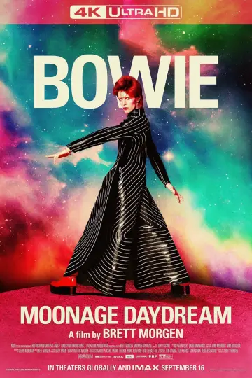 Poster to the movie "Moonage Daydream" #354186
