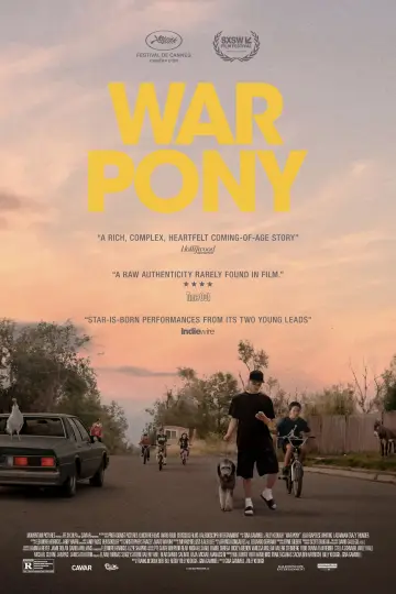 Poster to the movie "War Pony" #1041150
