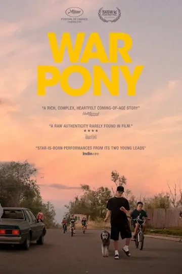Poster to the movie "War Pony" #1041151