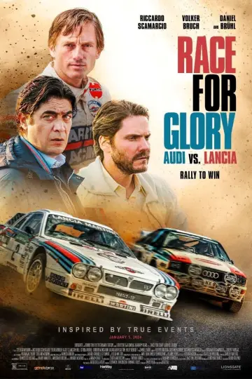 Poster to the movie "Race for Glory: Audi vs. Lancia" #189611