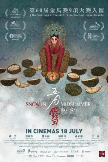 Poster to the movie "Snow in Midsummer" #1040269