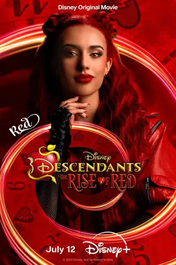 Poster to the movie "Descendants: The Rise Of Red" #615937