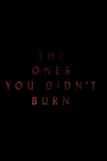 Poster to the movie "The Ones You Didn’t Burn" #1097931