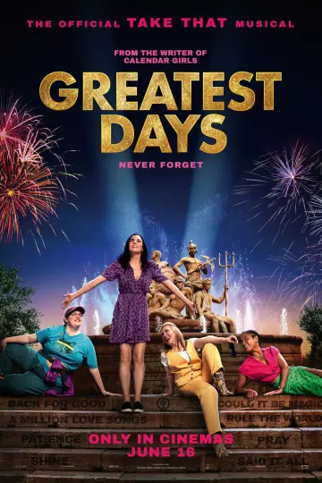 Poster to the movie "Greatest Days" #1059169