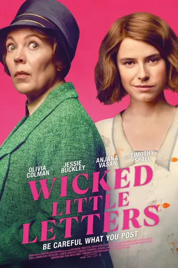 Poster to the movie "Wicked Little Letters" #610651