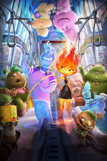 Poster to the movie "Elemental" #163318