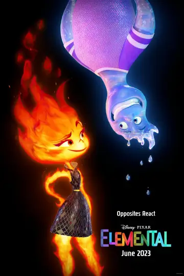 Poster to the movie "Elemental" #2966