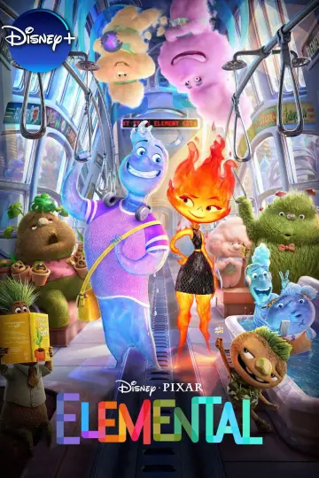Poster to the movie "Elemental" #588132