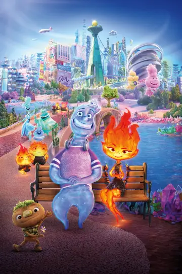 Poster to the movie "Elemental" #588138