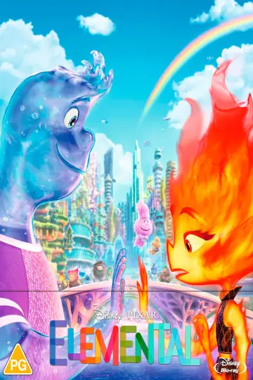 Poster to the movie "Elemental" #588154