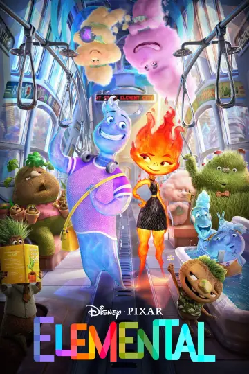 Poster to the movie "Elemental" #588156