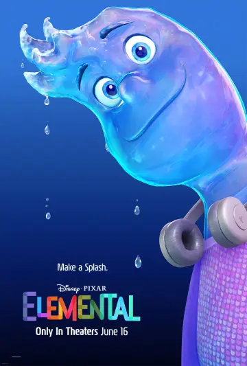 Poster to the movie "Elemental" #747214