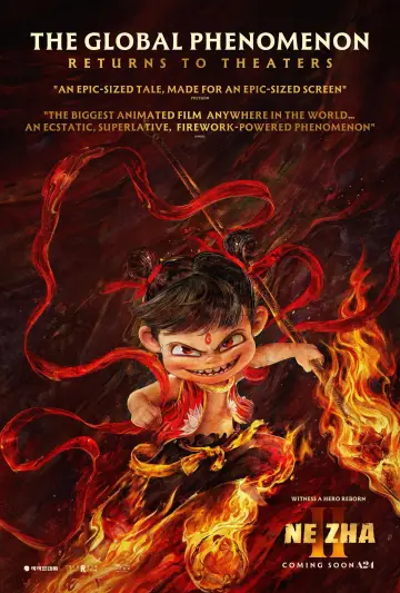 Poster to the movie "Ne Zha 2" #510897
