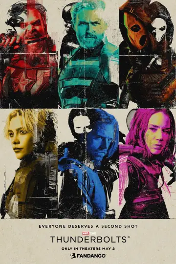 Poster to the movie "Thunderbolts" #525575