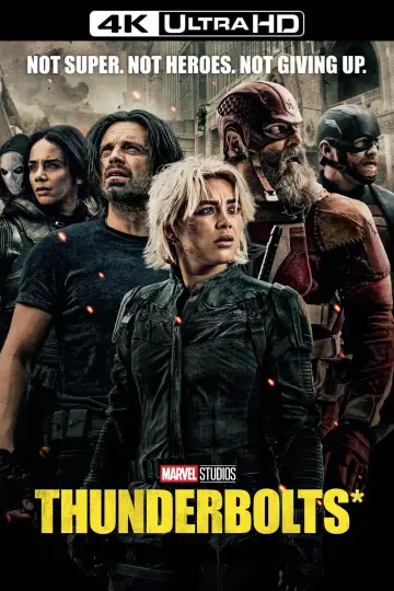 Poster to the movie "Thunderbolts" #525831