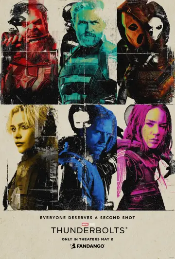 Poster to the movie "Thunderbolts" #525853