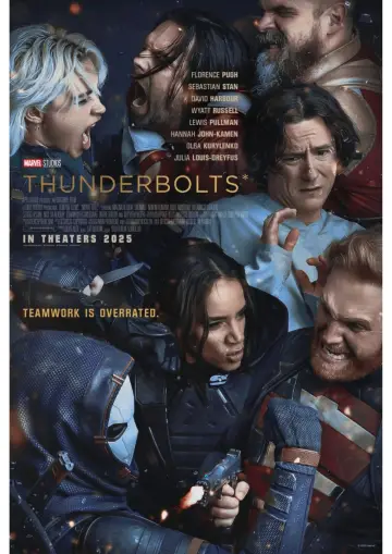 Poster to the movie "Thunderbolts" #828907