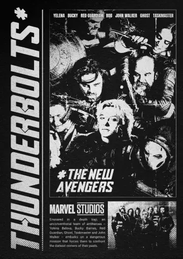 Poster to the movie "Thunderbolts" #910649