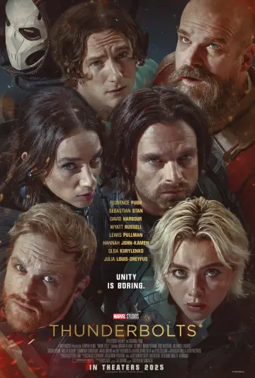 Poster to the movie "Thunderbolts" #960164