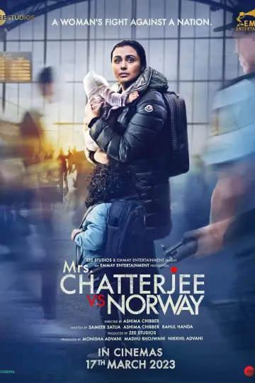 Poster to the movie "Mrs. Chatterjee Vs Norway" #1106786