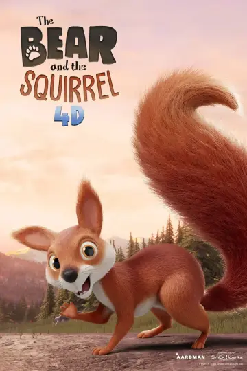 Poster to the movie "The Bear and the Squirrel" #968992