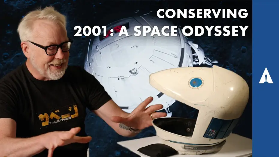 Video for the film 2001: A Space Odyssey — Adam Savage Learns How The Academy Preserved Legendary '2001: A Space Odyssey' Props