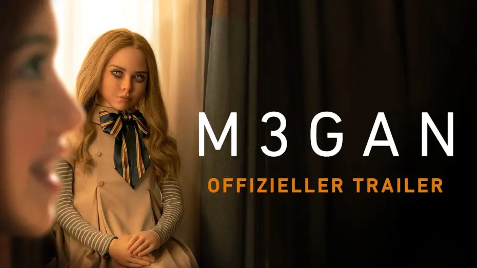 Video for the film M3GAN — Offizieller Trailer
