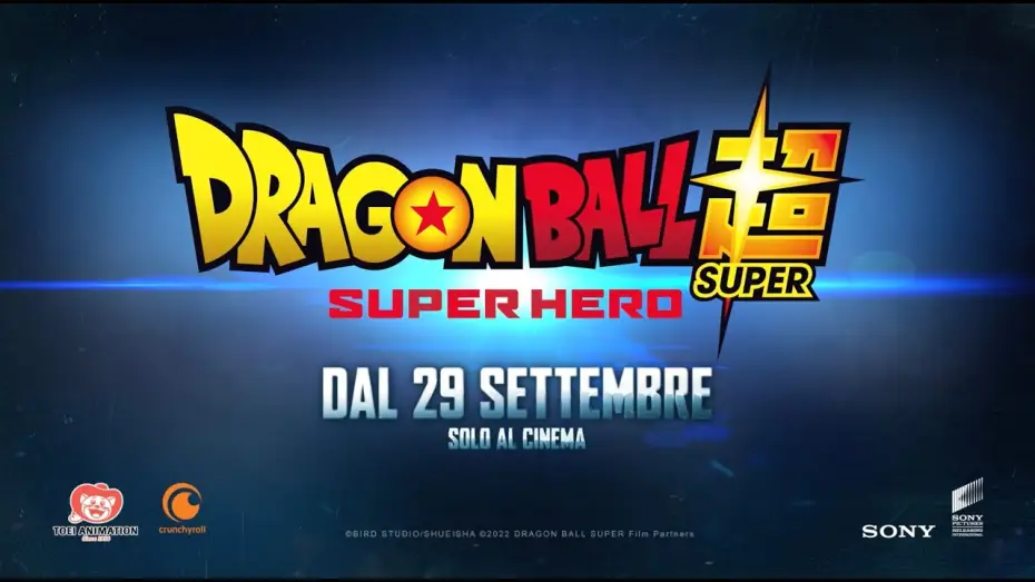 Video for the film Dragon Ball Super: Super Hero — Dragon Ball Super: Super Hero | Trailer Ufficiale