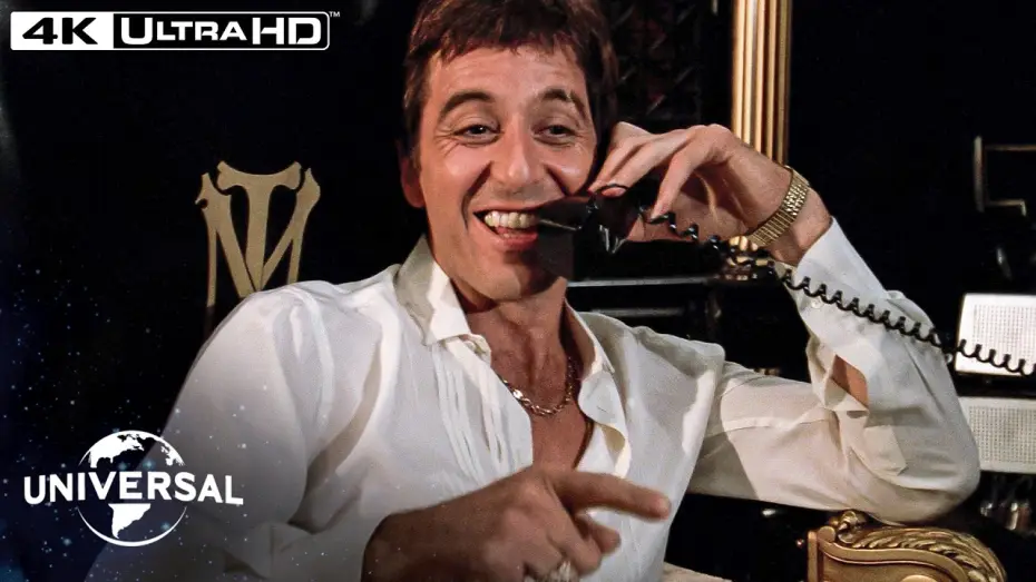 Video for the film Scarface — "Push It To The Limit" - Tony Montana's Empire 4K HDR