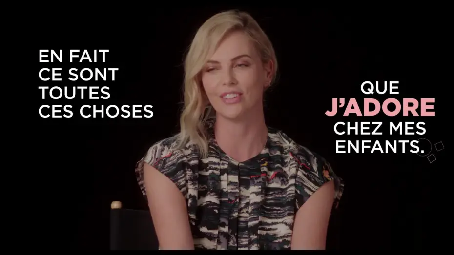 Video for the film Tully — Tully - Les conseils de Charlize Theron