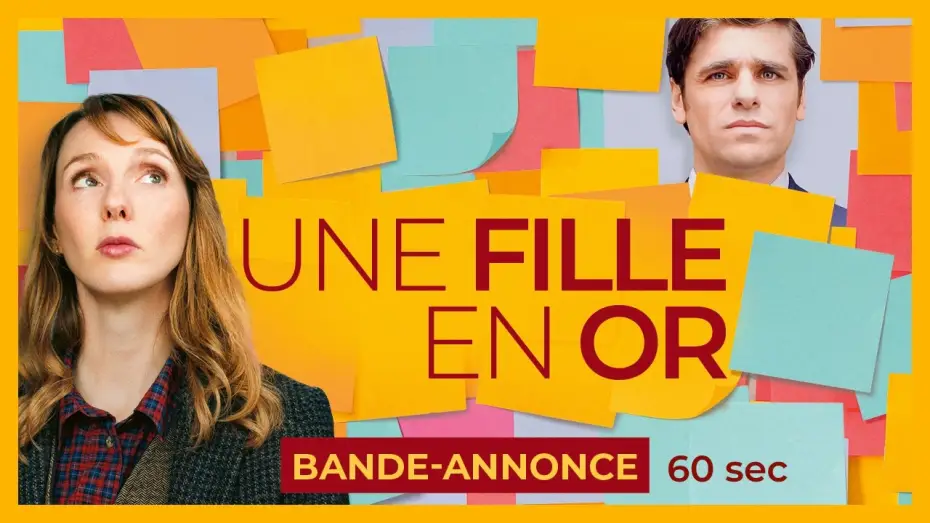 Video for the film Une fille en or — UNE FILLE EN OR - Bande-annonce 60sec | Avec Pauline Clément et Arthur Dupont