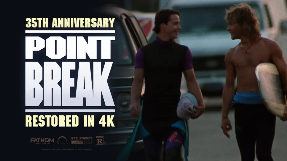 Video for the film Point Break — 35th Anniversary