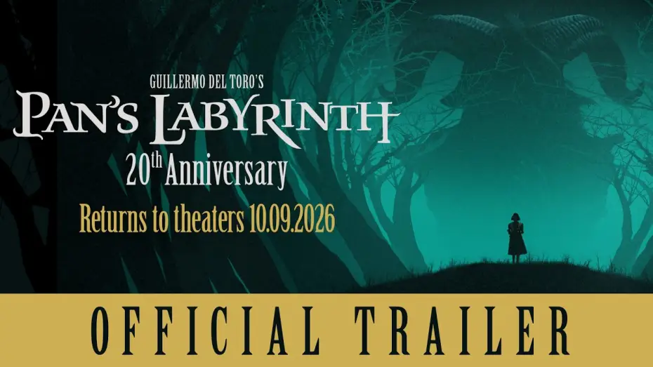 Video for the film Pan's Labyrinth — Official 20th Anniversary Trailer