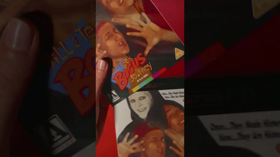 Video for the film Bill & Ted's Bogus Journey — Arrow UHD Unboxing
