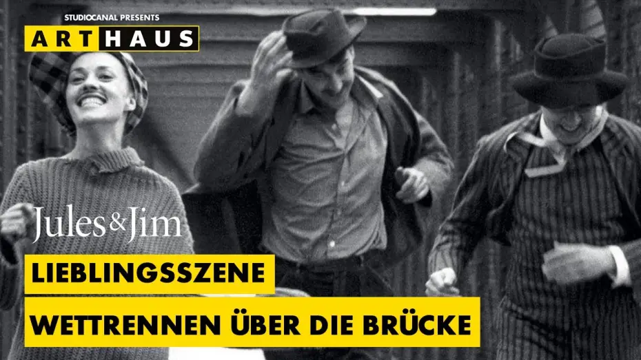Video for the film Jules and Jim — Szene: Wettrennen über die Brücke