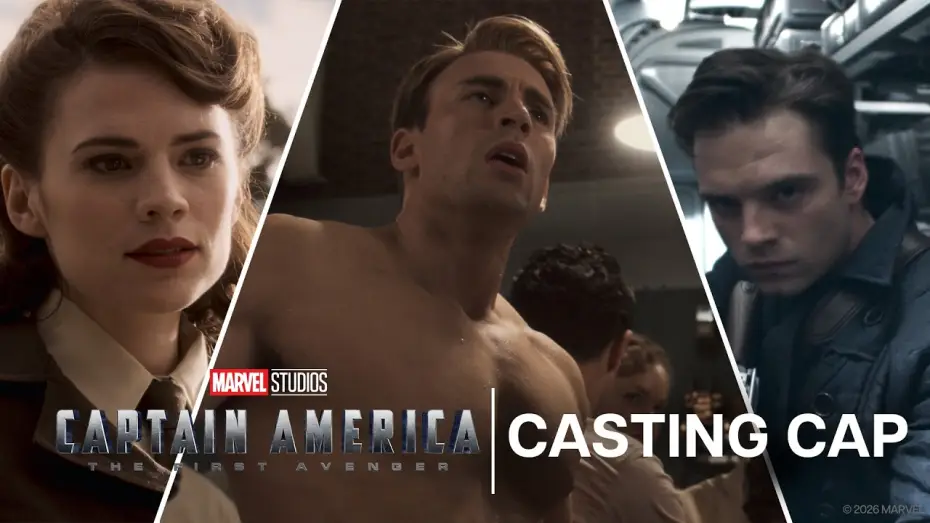Video for the film Captain America: The First Avenger — Casting Captain America: The First Avenger - Behind-the-Scenes Commentary with Sarah Halley Finn
