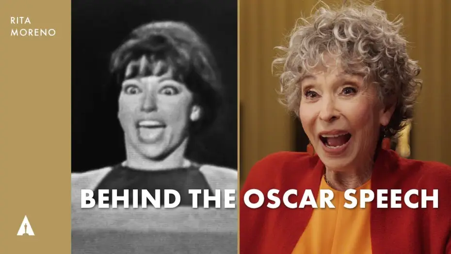 Video for the film West Side Story — Rita Moreno | 34th Oscars Best Supporting Actress | Behind the Oscars Speech